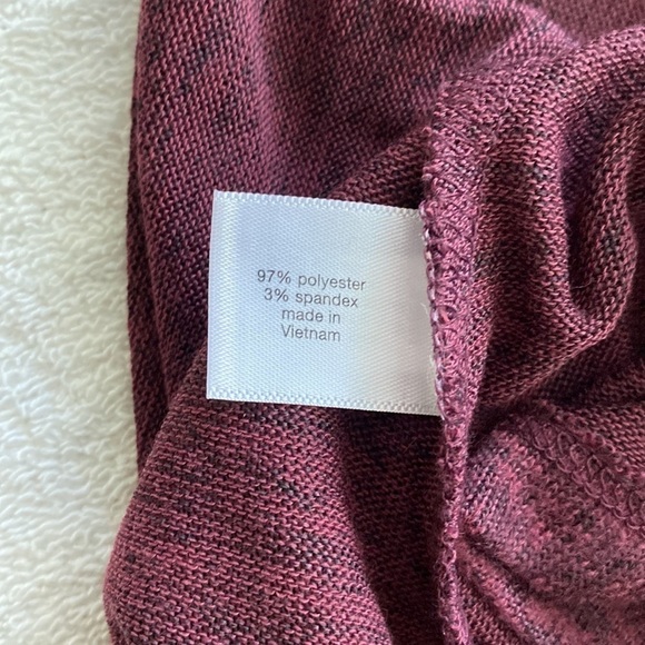 Lane Bryant dress flowy fit long sleeve turtle neck below knee size 14/16 NWT - Picture 8 of 9